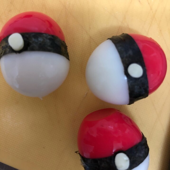 ポケモン モンスターボール レシピ 作り方 By ぺっころり 楽天レシピ ポケモン モンスターボール レシピ 作り方 By ぺっころり 楽天レシピ